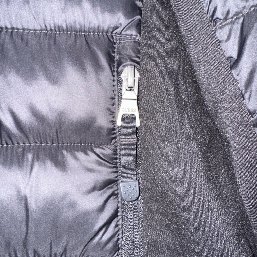 Guess Charcoal Puffer Jacket - Picture 7 of 7